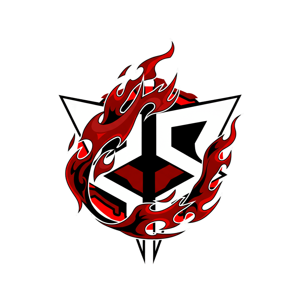 LucyOS shield and flame mark